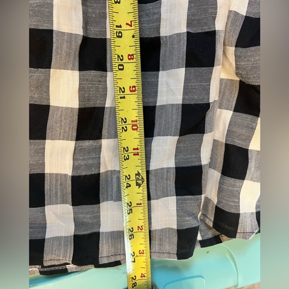 Adorable In harmony gingham Square neck, baby doll dress. Size XL - Picture 8 of 8